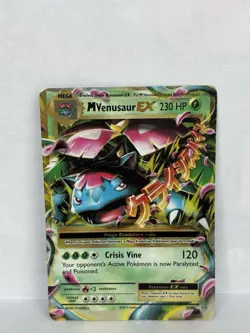 Pokemon M Venusaur EX Ultra Rare Holo 230 HP 2/146 XY Card - Image 1