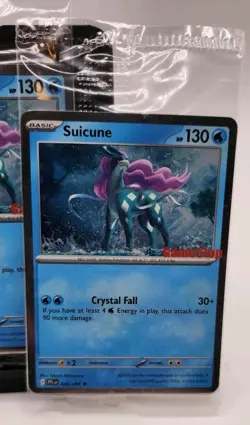 3 x Suicune Gamestop Stamp Exclusive Cosmos Holos Promos SEALED Pokemon TCG - Image 3