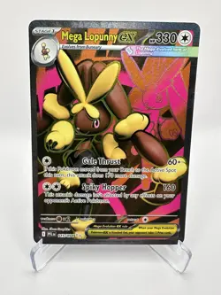 Mega Lopunny ex 115/094 Me02: Phantasmal Flames Holo Pokemon Near Mint - Image 1