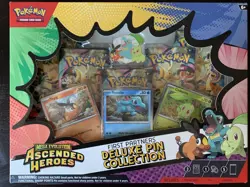 Pokemon TCG: Mega Evolution Ascended Heroes First Partners Deluxe Pin Collection - Image 1