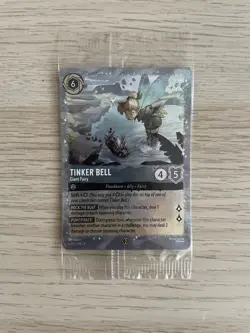 Disney Lorcana - Tinkerbell Giant Fairy - Glimmer Foil Promo Card - 11/P3 Sealed - Image 1