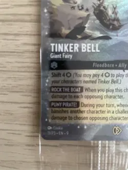 Disney Lorcana - Tinkerbell Giant Fairy - Glimmer Foil Promo Card - 11/P3 Sealed - Image 5