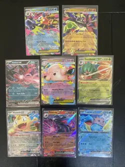 Perfect Order EX Lot 8 Cards Zygarde Starmie Lapras Yveltal Clefable Lapras - Image 1