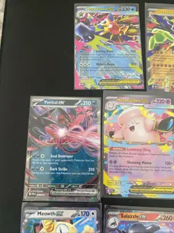 Perfect Order EX Lot 8 Cards Zygarde Starmie Lapras Yveltal Clefable Lapras - Image 4