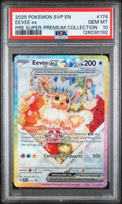 Eevee ex 174 Sv: Scarlet & Violet Promo Cards Holo (PSA 10) - Image 1