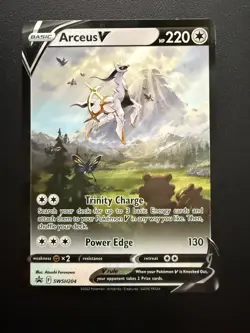 Arceus V Promo SWSH: Sword & Shield Promo Cards SWSH204 NM - Image 1