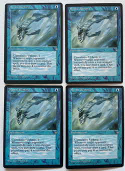 MTG Ice Age: Mystic Remora x 4 Full Playset [NM] - Image 1