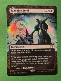 Sanguine Bond Foil #35 - MTG WOT - M/NM Unplayed FAST2SHIP!! - Image 1
