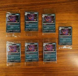 7x SEALED Gengar 050/088 EB Games Promo HOLO English Sealed Pokemon TCG - Image 1