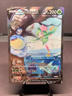 Pokemon TCG Hisuian Lilligant V Alt Art 163/189 Astral Radiance Ultra Holo Rare - Image 1