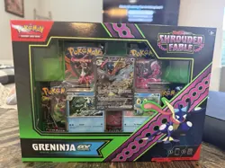 Pokemon TCG: Greninja ex Special Illustration Box Shrouded Fable New Sealed - Image 1