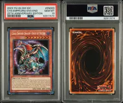 Chaos Emperor Dragon - Envoy of the End IOC-EN000 IOC 25th Anniversary PSA 10 - Image 3