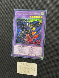 Yugioh - Destiny Hero - Dangerous - BLHR-EN063 - Ultra Rare - 1st Edition - NM - Image 4