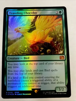 Traveling Chocobo Final Fantasy Foil - Image 1