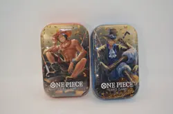 One Piece TCG Tin Set Volume 2 (TS-02/OP-13) Set of 2 Tins--New Factory sealed. - Image 1