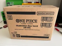 One Piece TCG Illustration Box Vol. 5 IB-05 Sealed Case - Image 1