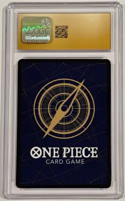 2025 One Piece Monkey D. Luffy SR Magazine Promo ST21-014 CGC 10 Pristine - Image 2