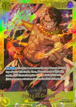 • Portgas.D.Ace • OP07-119 SEC 500 Years in the Future Holo One Piece TCG NM - Image 1