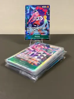 One Piece TCG Perona Deck Core Premium Bundle SR Lot NM - Image 1