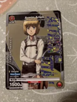 Armin Arlelt Alternate Art - UEPR /AOT-1-075 NM - Union Arena - Image 1