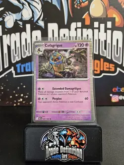 040/086 Cofagrigus : Rare Holo Card : SV-10.5 White Flare : Pokemon TCG - Image 1
