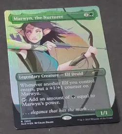 Marwyn, the Nurturer Foil Secret Lair Slay the Day - Image 2