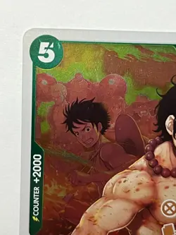 Portgas.D.Ace OP09-035 Judge Pack Vol. 6 Stamped Foil Promotion Card MINT - Image 3