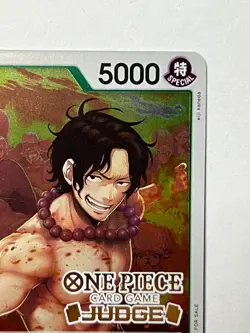 Portgas.D.Ace OP09-035 Judge Pack Vol. 6 Stamped Foil Promotion Card MINT - Image 4