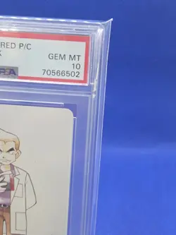 1996 Pokemon Red Version Playing Cards P/C Joker Professor Oak PSA GEM MT 10 - Image 4