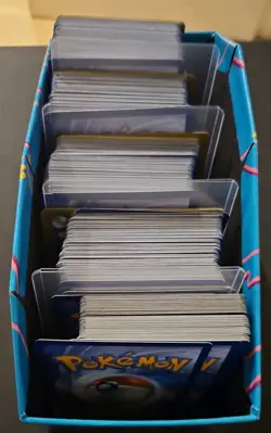 Pokemon Cards Joblot Bulk Collection approx 300 cards halos included - Image 1