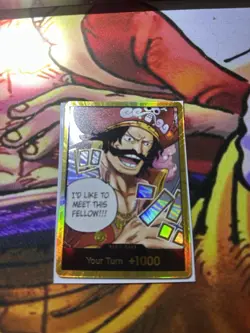 One Piece Gol.D.Roger GOLD DON!! Card (OP-13) English - Image 1