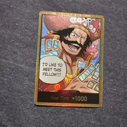 Don!! Card Gold “I’d Like To Meet This Fellow” One piece OP13 - Image 1