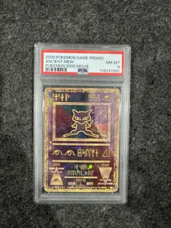 Pokemon Ancient Mew 1 Miscellaneous Cards & Products Promo Holo PSA 8 2000 - Image 1