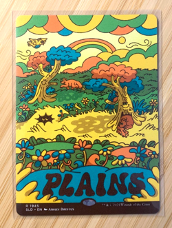 Plains (1945) FANTASTIC Condition - Secret Lair Drop FLOWER POWER Regular NM - Image 1