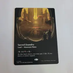 Sacred Foundry (Borderless) - 282 / English / Near Mint MTG - Image 1