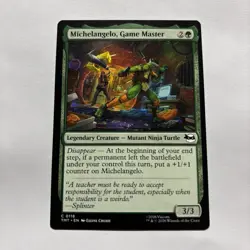MTG - Michelangelo, Game Master - Teenage Mutant Ninja Turtles NM/M - Image 1