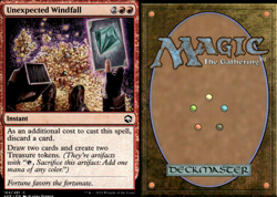 Magic the Gathering -MTG-Unexpected Windfall - Image 1