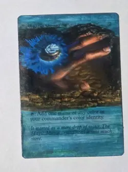 MTG Magic the Gathering Arcane Signet Commander Legends ALTERED - Image 1