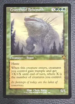 Craterhoof Behemoth (Retro Frame) Innistrad Remastered - Image 1
