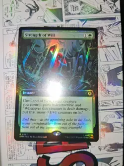 MTG: Marvel's Spider-Man - Strength of Will - Extended Art - Foil - #0267 - M/NM - Image 1