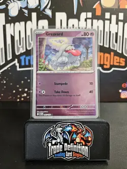 065/132 Greavard : (Reverse Holo) Card : Mega Evolution : Pokemon TCG - Image 1