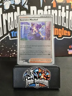 POKEMON - ACEROLA'S MISCHIEF - 113/132 - MEGA EVOLUTION - REVERSE HOLO - Image 1