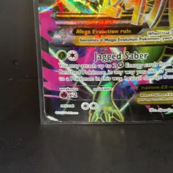 Pokemon Card M Sceptile EX 85/98 XY Ancient Origins Full Art Heavily Damaged - Image 5