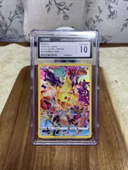 Pikachu Pokemon 2023 Crown Zenith 160/159 CGC Gem Mint 10 - Image 1