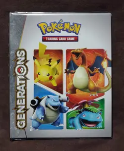 Pokemon Generations 20th Anniversary Ultra Pro 4-Pocket Binder - Image 1