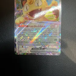 PRESALE - POKEMON MEOWTH EX - 062/088 DOUBLE RARE HOLO PERFECT ORDER - NEW - Image 3
