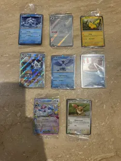 Pokemon 2025 Holiday Calendar Stamped Promos Sealed Complete Set Of 8 NM/M - Image 1