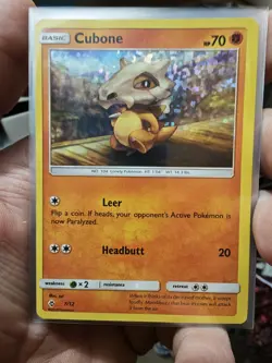 Pokemon Cubone 007/012 McDonald's 2018 Promo Holo Basic 70 HP - Image 1