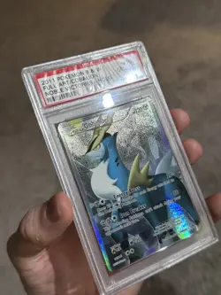 Pokemon Cobalion 100/101 Full Art Noble Victories PSA 10 Sun-Faded - Image 4
