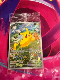 Pikachu SVP088 Sword & Shield Paldea Adventure Promo Sealed Pokemon TCG - Image 1